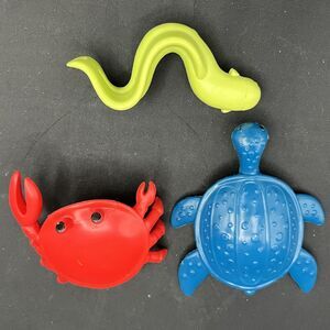 Octonauts Eel, turtle & Crab replacement accessories octopod playset parts lot